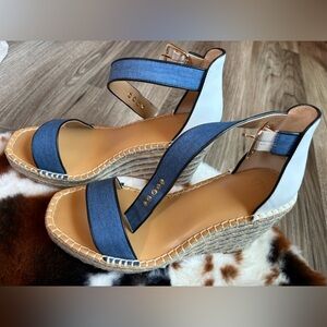 Only worn once wedges